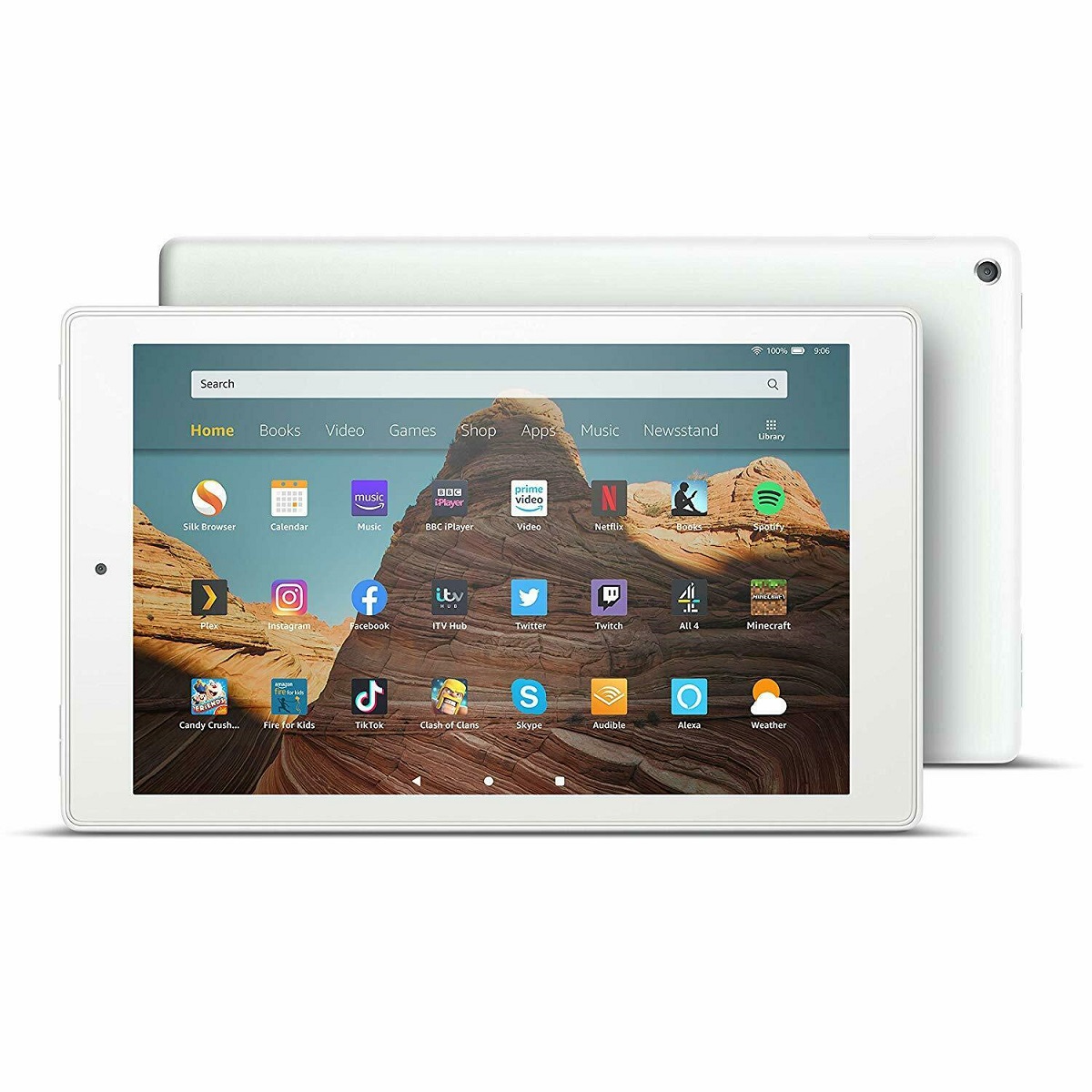 Amazon Fire HD 10 2019 2GB Ram 32GB Rom 10.1 1080P Tablet - White Amazon Fire HD 10 2019 2GB Ram 32GB Rom 10.1 1080P Tablet - White