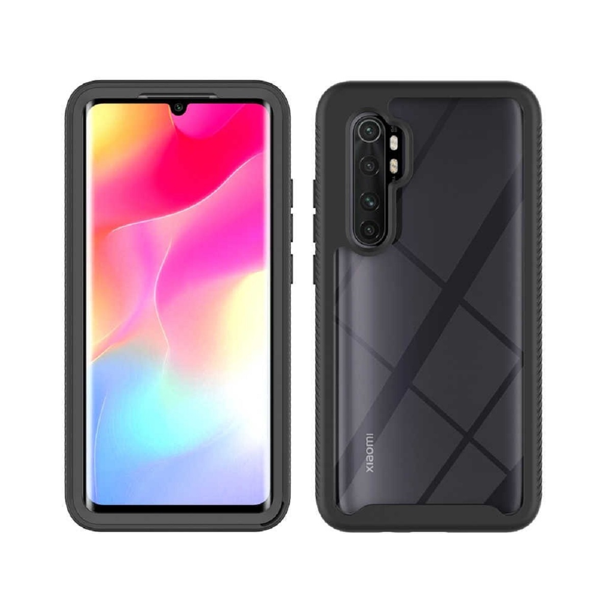 Generic Shock-Absorption Bumper Case for Xiaomi Note 10 Lite - Black Generic Shock-Absorption Bumper Case for Xiaomi Note 10 Lite - Black