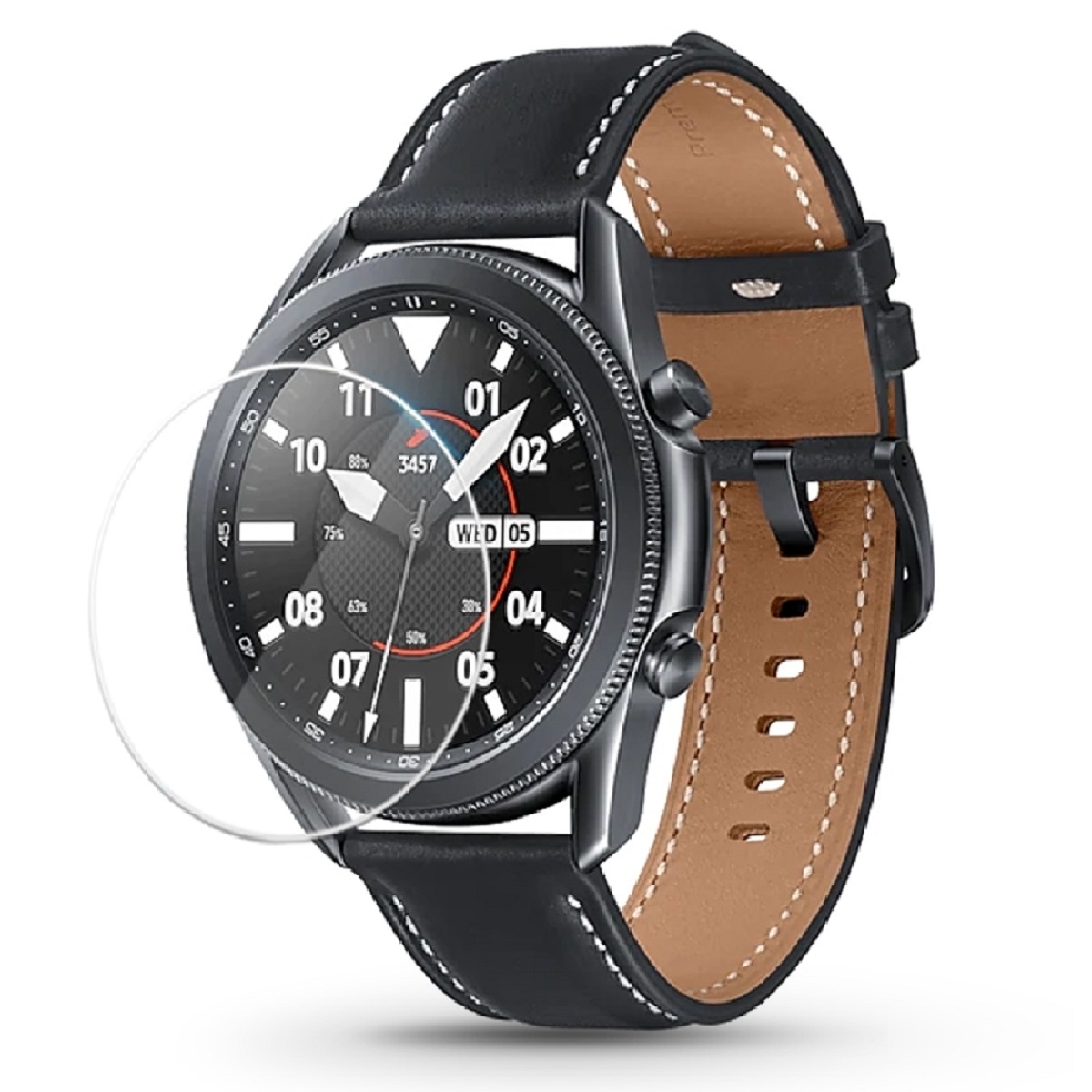Generic Tempered Glass Screen Protect Film For Samsung Galaxy Watch 3 R840 45mm Generic Tempered Glass Screen Protect Film For Samsung Galaxy Watch 3 R840 45mm
