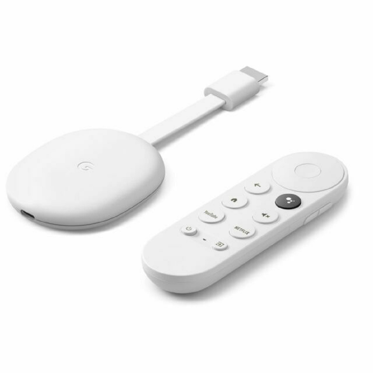Google Chromecast With Google TV - Snow / White Google Chromecast With Google TV - Snow / White