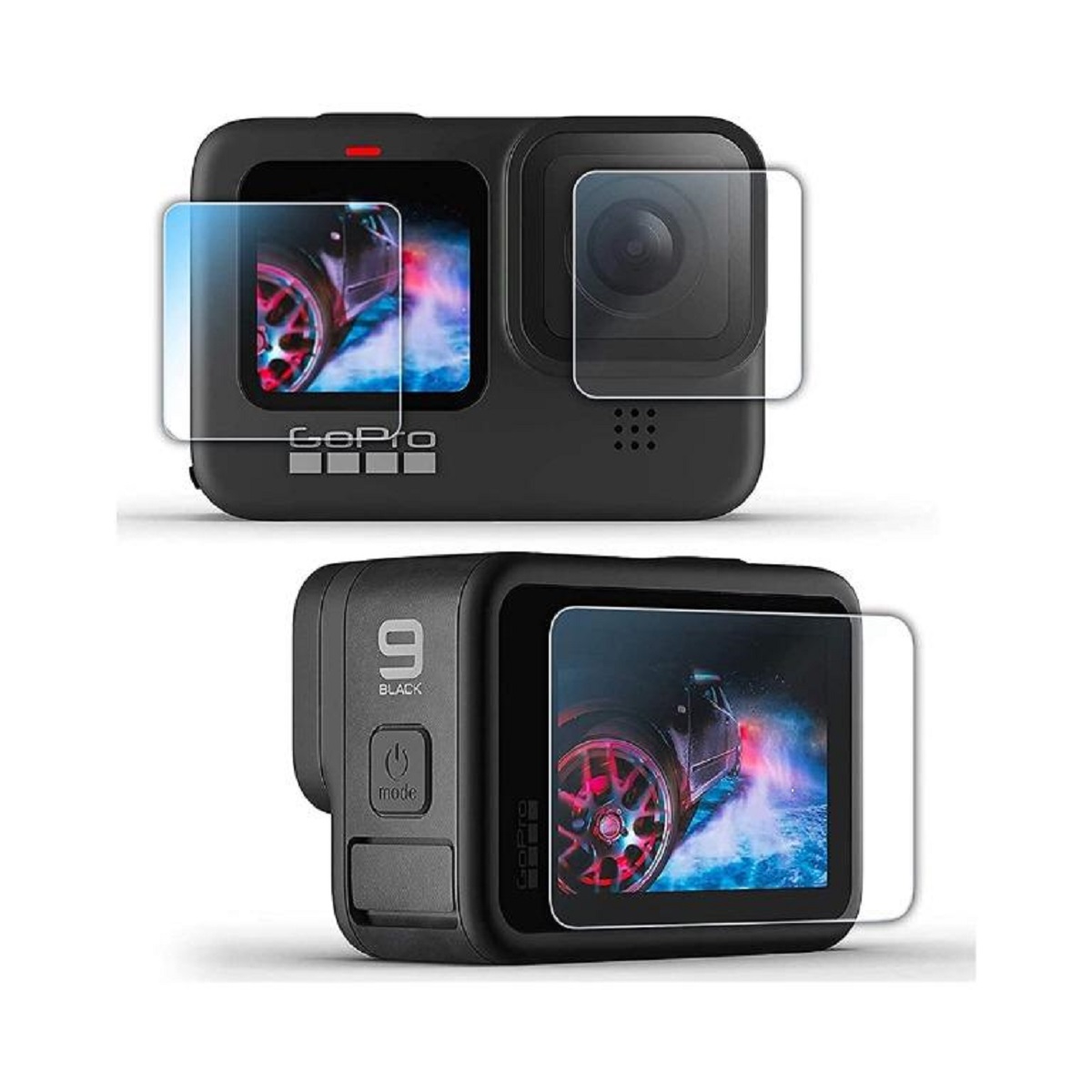 Gopro Hero 9 Generic Screen and Lens Glass Protector Gopro Hero 9 Generic Screen and Lens Glass Protector