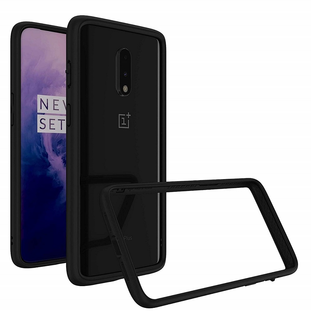 Generic Shock-Absorption Bumper Case For OnePlus 7 - Black Generic Shock-Absorption Bumper Case For OnePlus 7 - Black