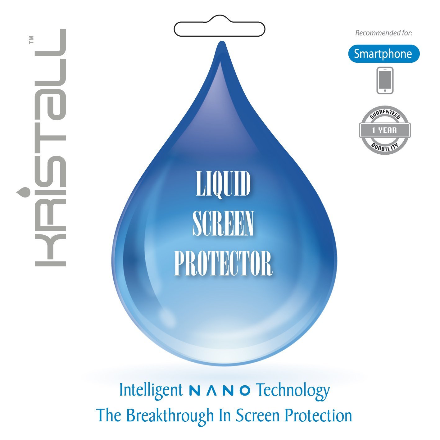 Kristall Liquid Screen Protector Nano for Samsung S7/S6 Edge/ iPhone 6s/SE (Blue) Kristall Liquid Screen Protector Nano for Samsung S7/S6 Edge/ iPhone 6s/SE (Blue)